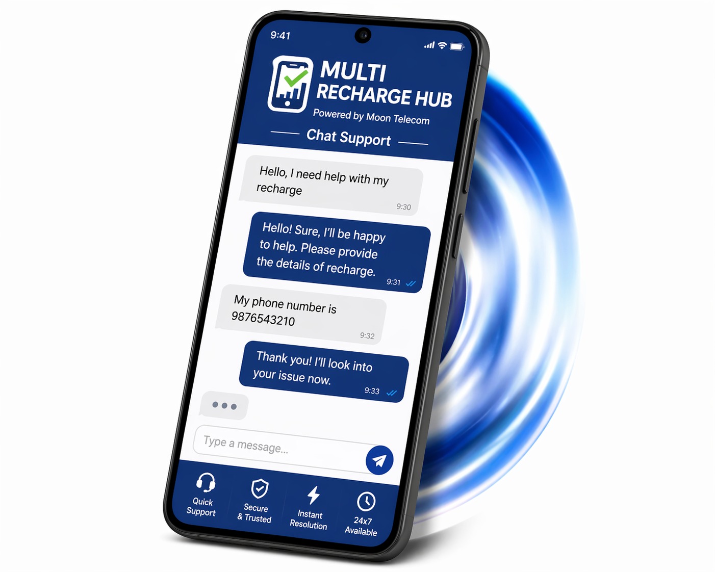 multirechargehub support preview
